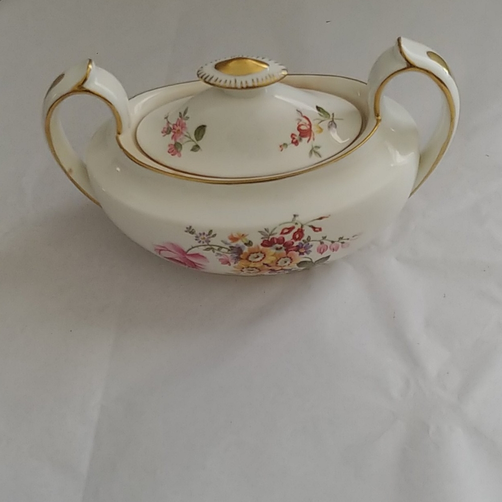 Vtg Royal Crown Derby Sugar Bowl